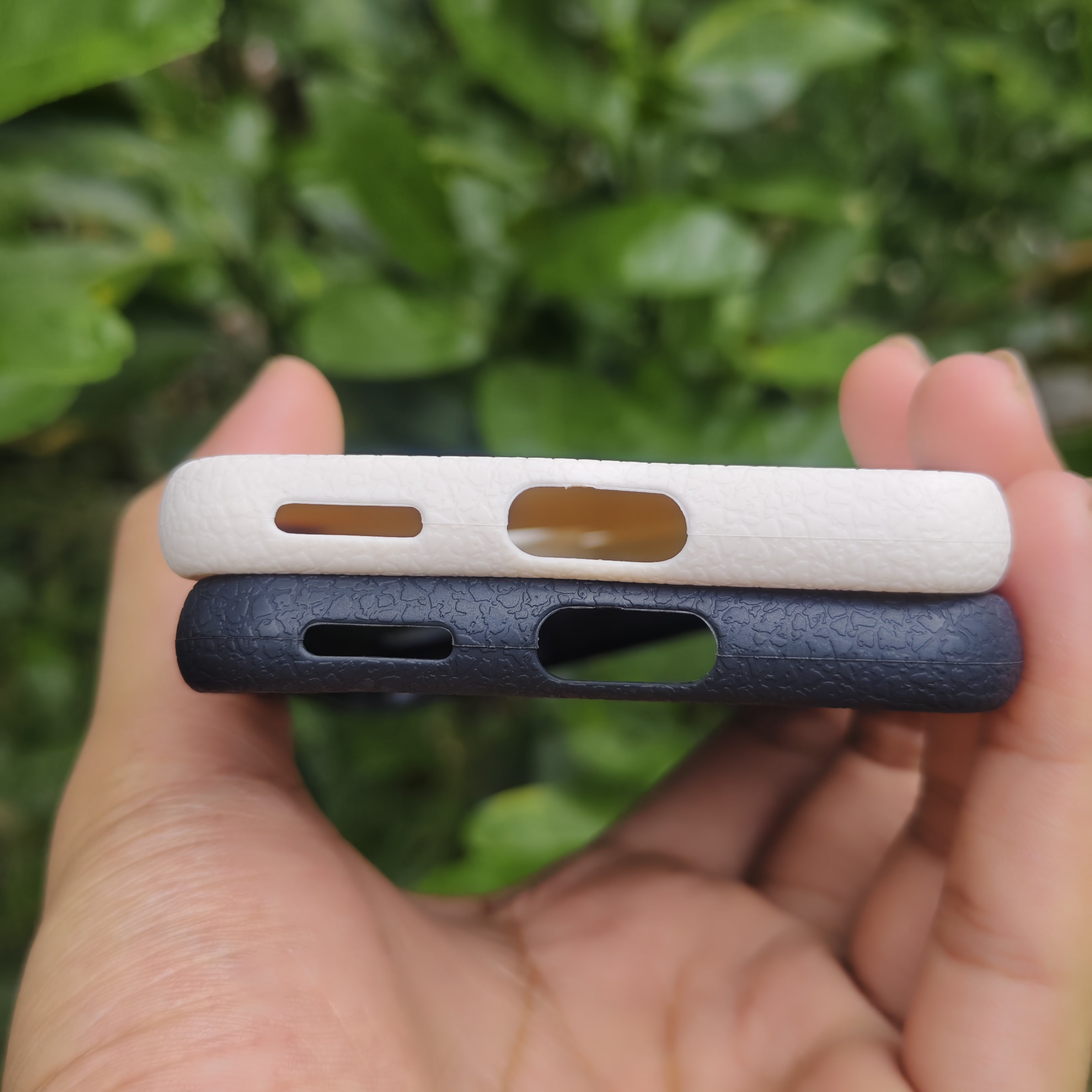 IQOONeo9 leather pattern solid color frosted silicone cover_img_3