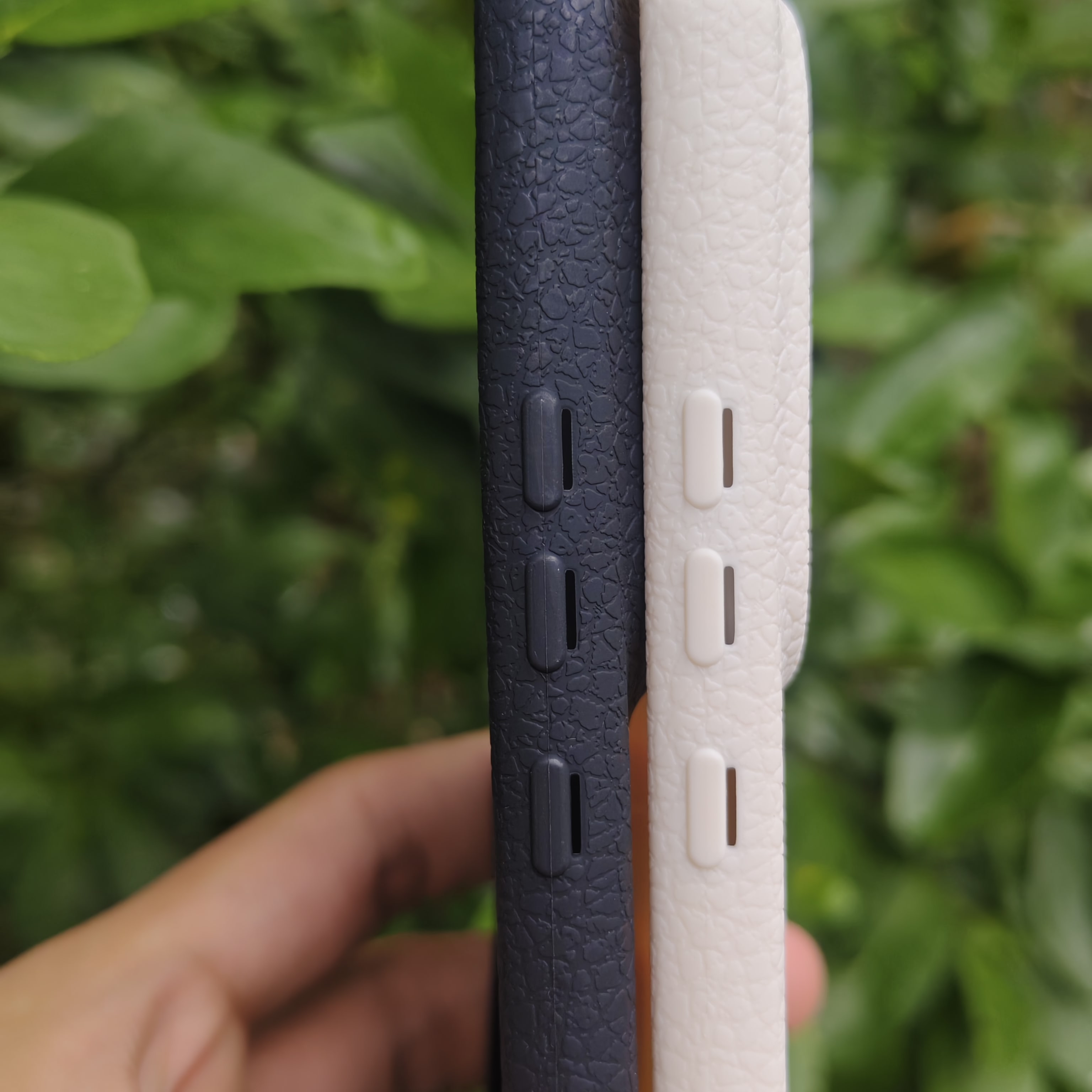 IQOONeo9 leather pattern solid color frosted silicone cover_img_5