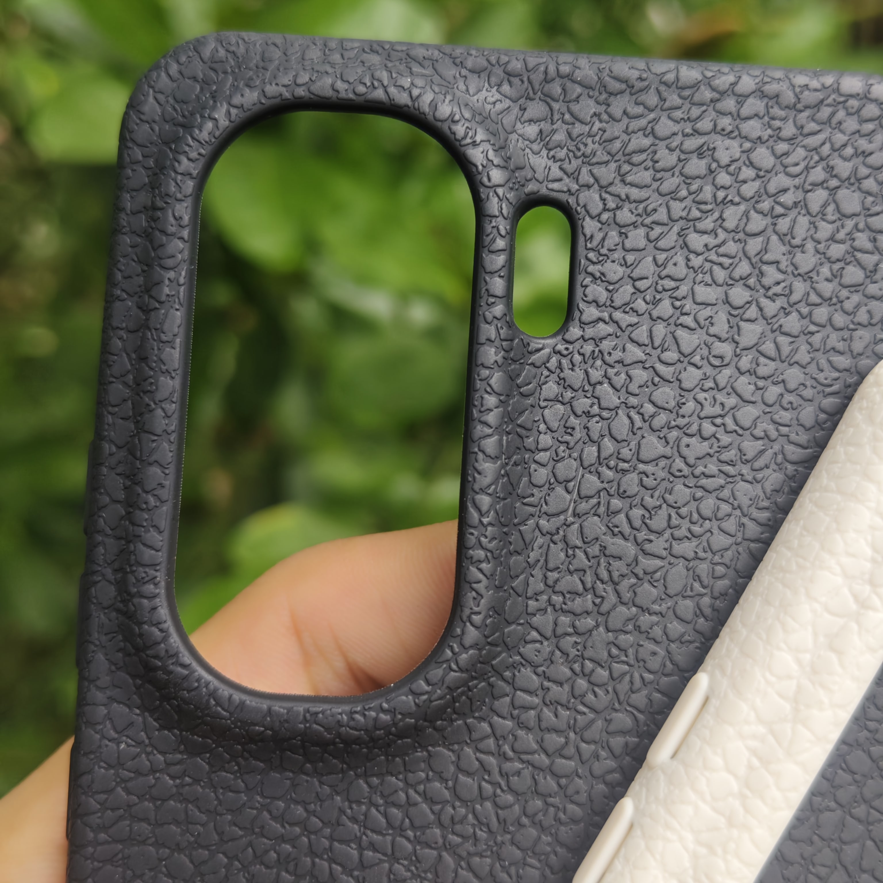 IQOONeo9 leather pattern solid color frosted silicone cover_img_6