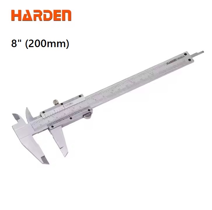 HARDEN Analouge Venier Caliper ( 6"| 8" ), Steel body, Clear scale, Satin finish; 580804 | 580805_img_2