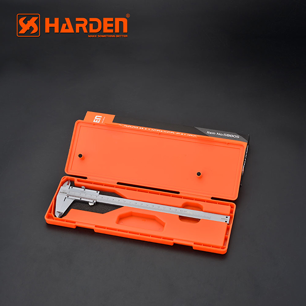 HARDEN Analouge Venier Caliper ( 6"| 8" ), Steel body, Clear scale, Satin finish; 580804 | 580805_img_4
