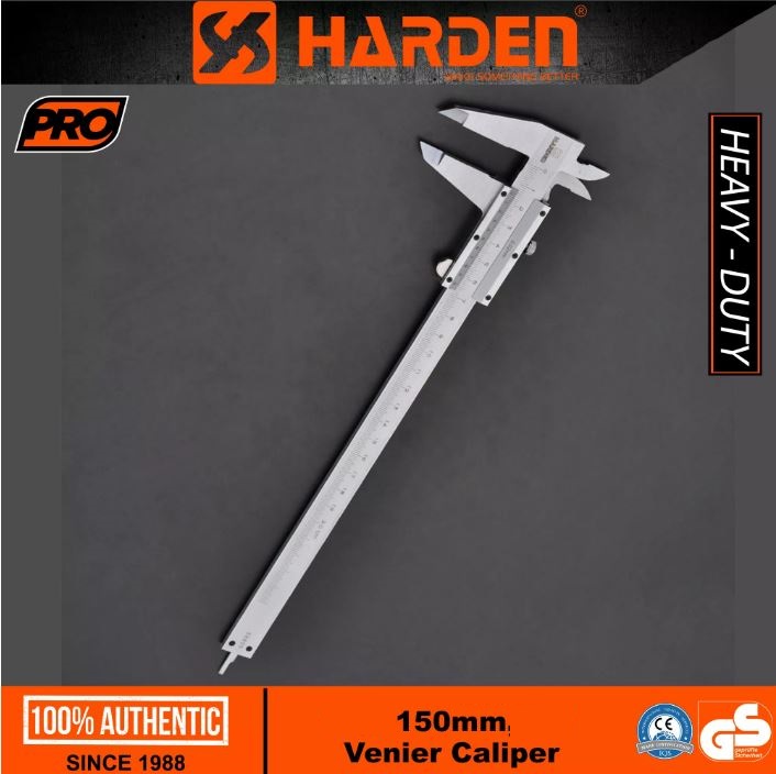 HARDEN Analouge Venier Caliper ( 6"| 8" ), Steel body, Clear scale, Satin finish; 580804 | 580805_img_11