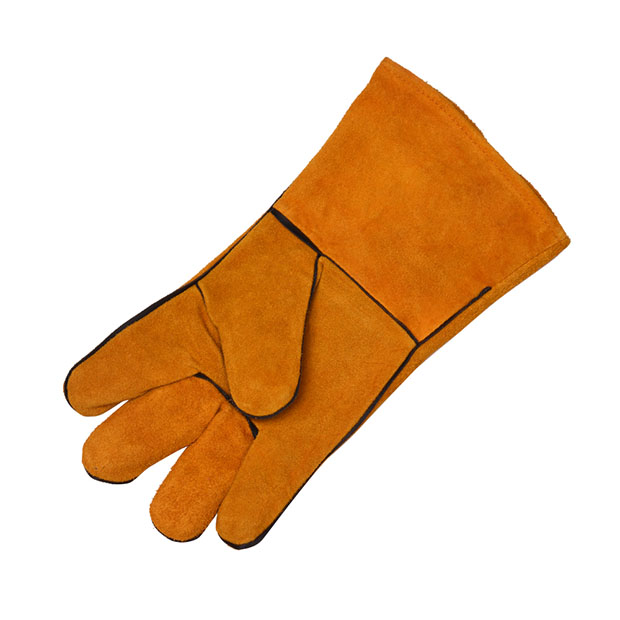 HARDEN Welding Gloves, 13", top quality, Heat Resistance Long Cow Split Leather Glove Welding Gloves for Welder 766113_img_2
