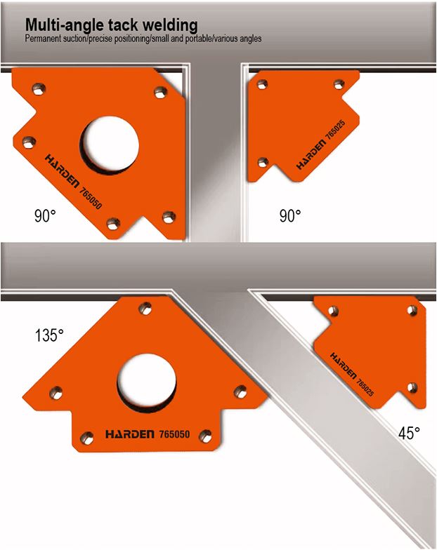 HARDEN Magnetic Welding Holder, 25 | 50 | 75 Lbs; Model : 765025 | 765050 | 765075_img_8