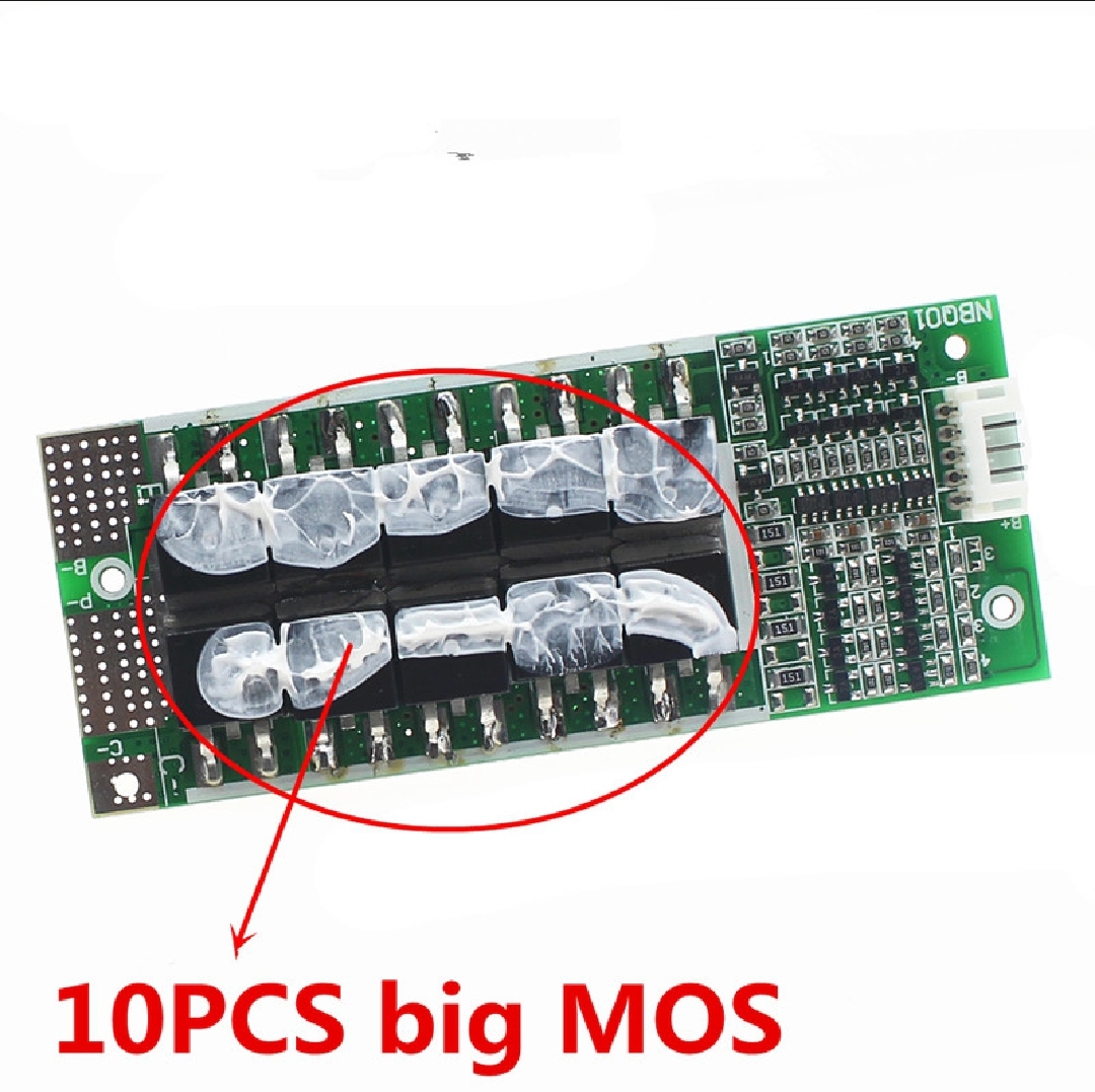 4S 12V 100A Protection Circuit Board Lifepo4 Bms 3.2V With Balanced Ups Inverter Energy Storage Packs Charger_img_1