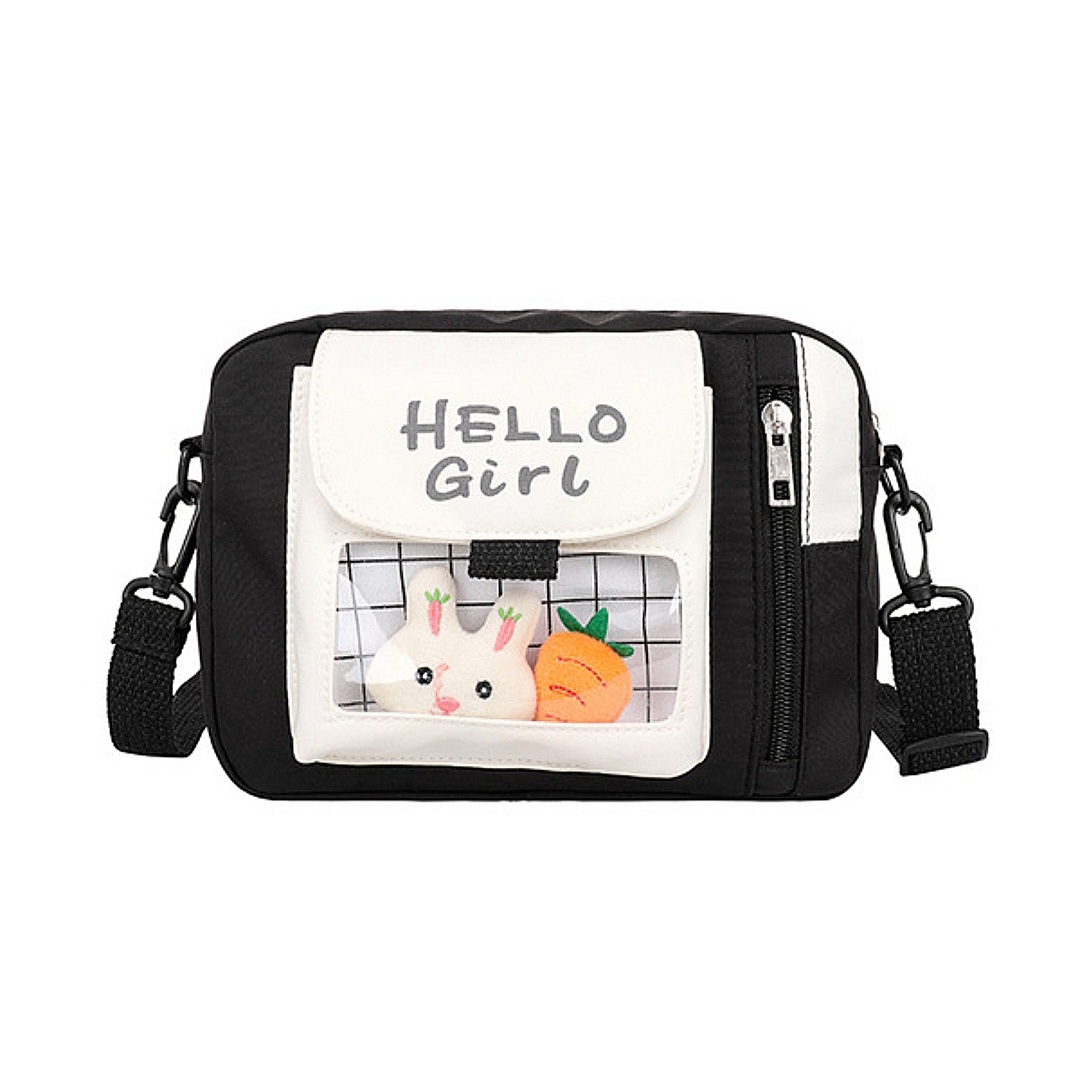 Crossbody Small Bag || Japanese Style || Cute Shoulder Bag Transparent Jelly Bag_img_5