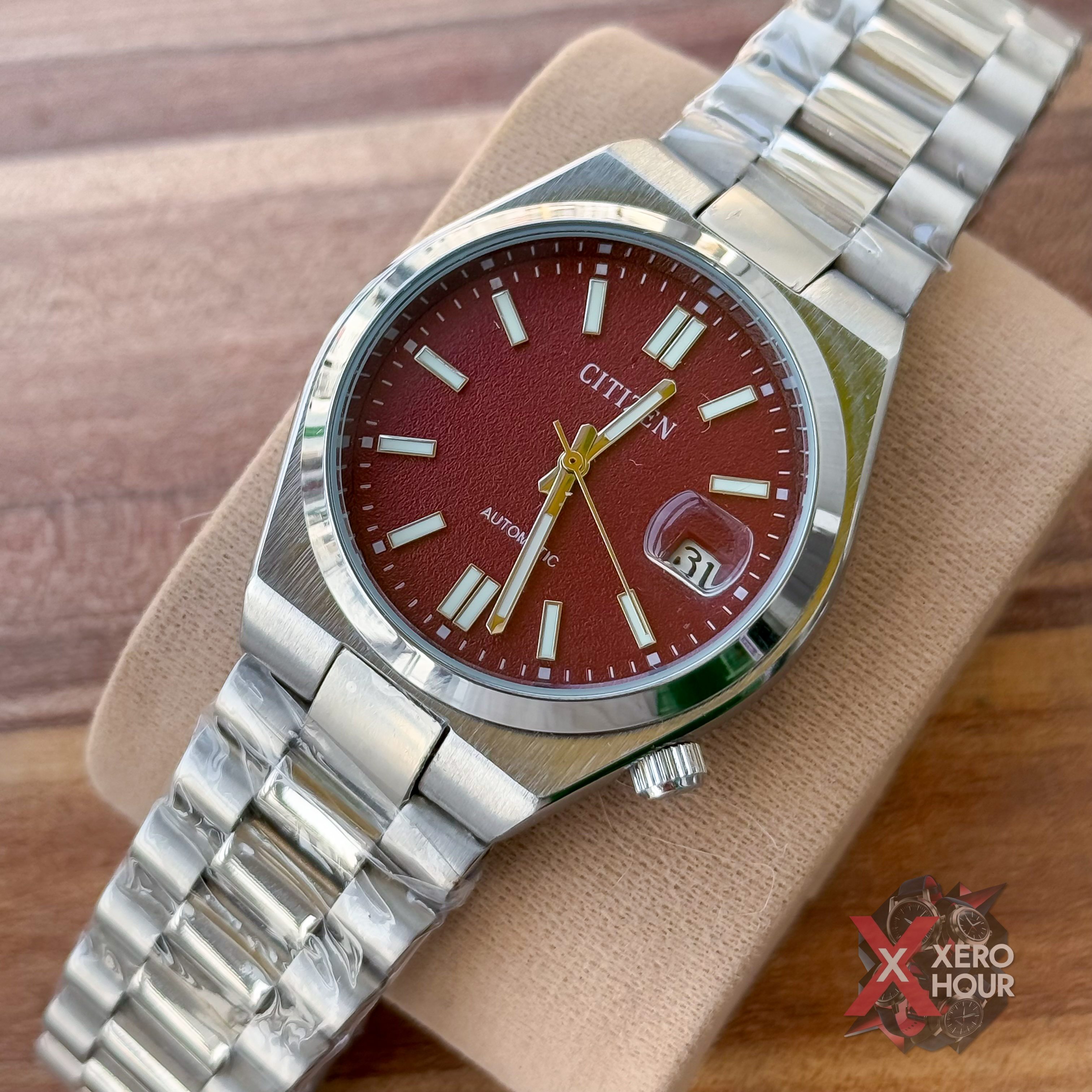 Citizen Tsuyosa | AA Grade | Cherry Red Dial | Automatic Movement_img_2