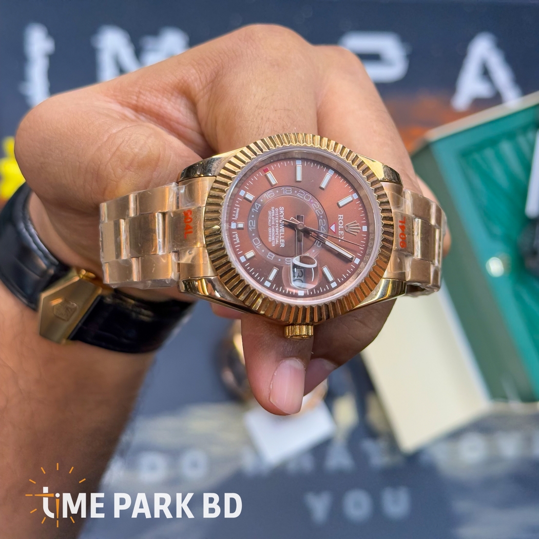 Rolex Sky Dweller | Non Functional Dual Time Zone | AAA Grade | Bronze