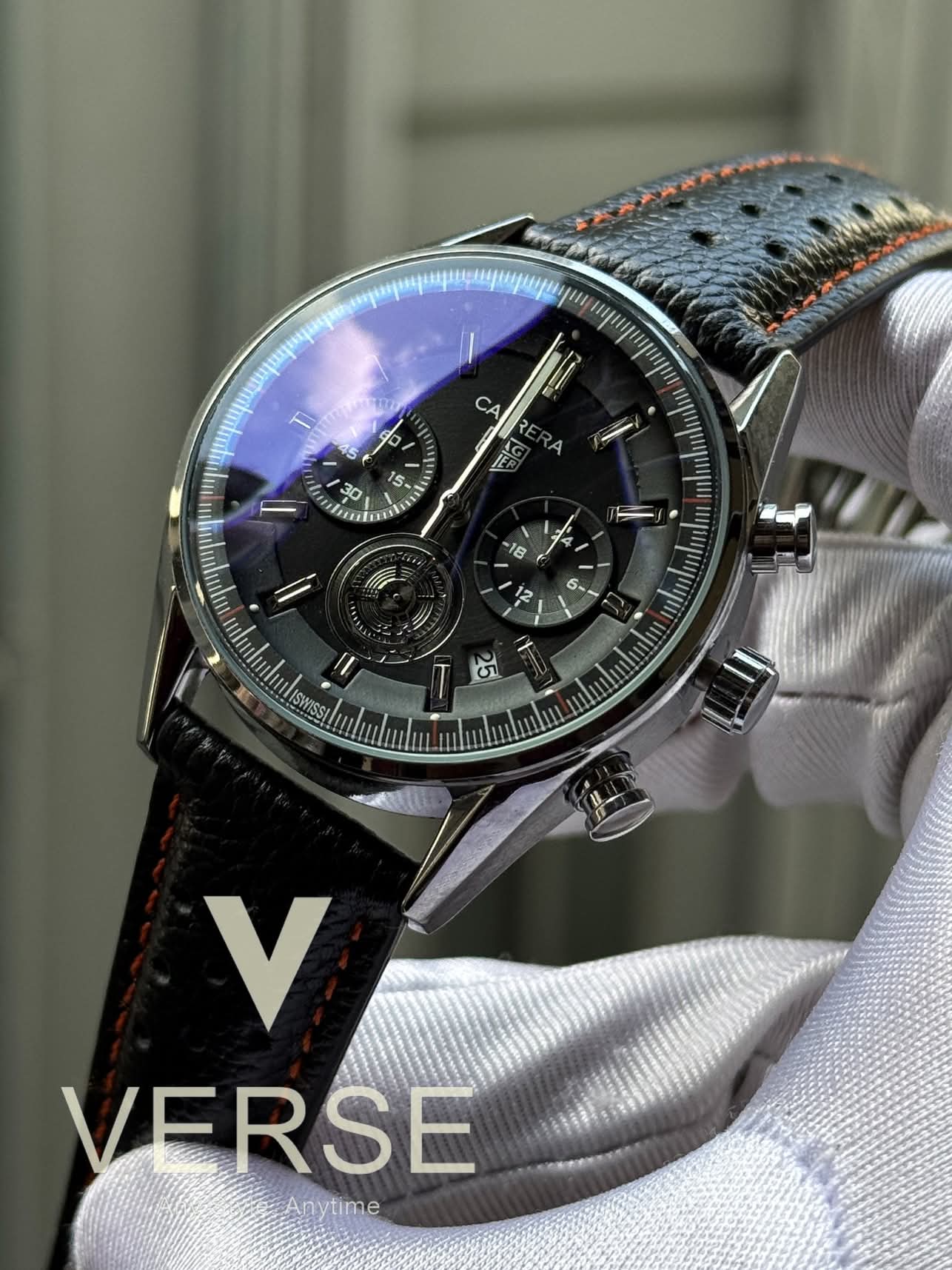 Tag belt 3 chrono black new