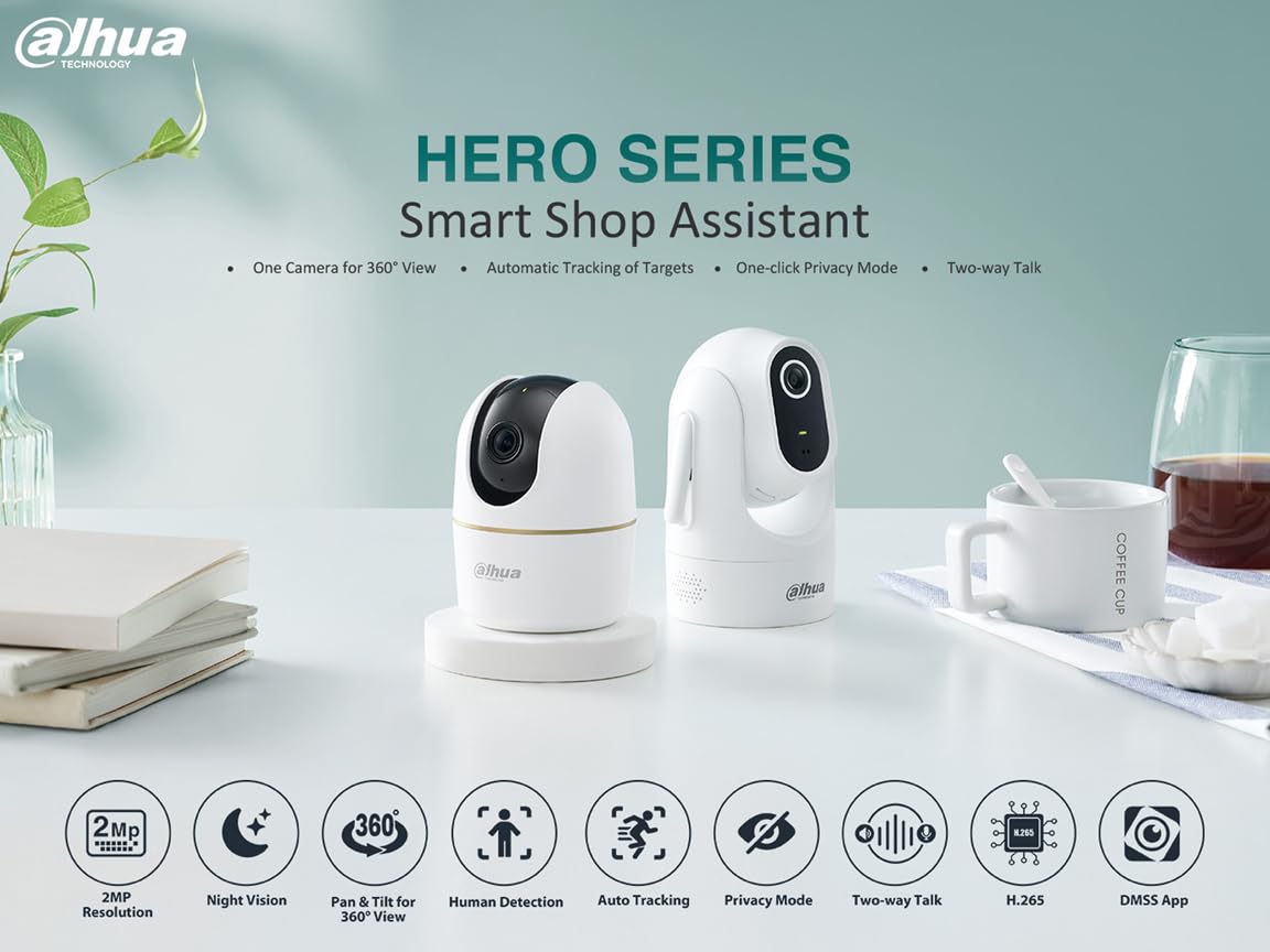 WiFi IP Camera Ezviz H6C Pro 2K | Live Audio 512Gb Supported_img_4
