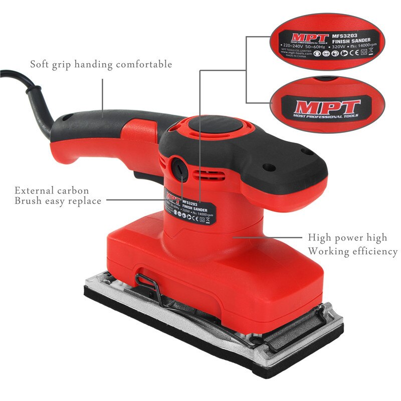 MPT ,MFS3203, Finishing Sander, 320w, Base Size : 180x90mm, Model: MFS3203_img_8