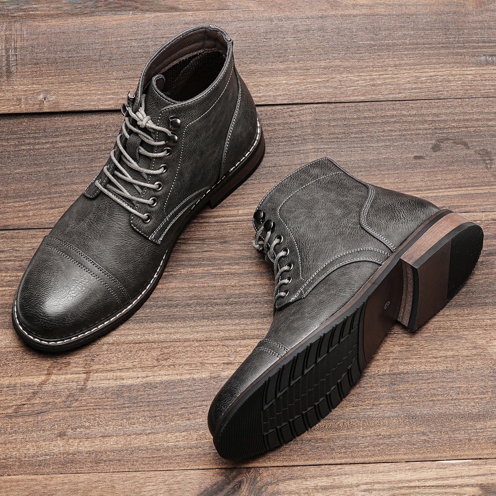 Classical Leather Boots_img_5