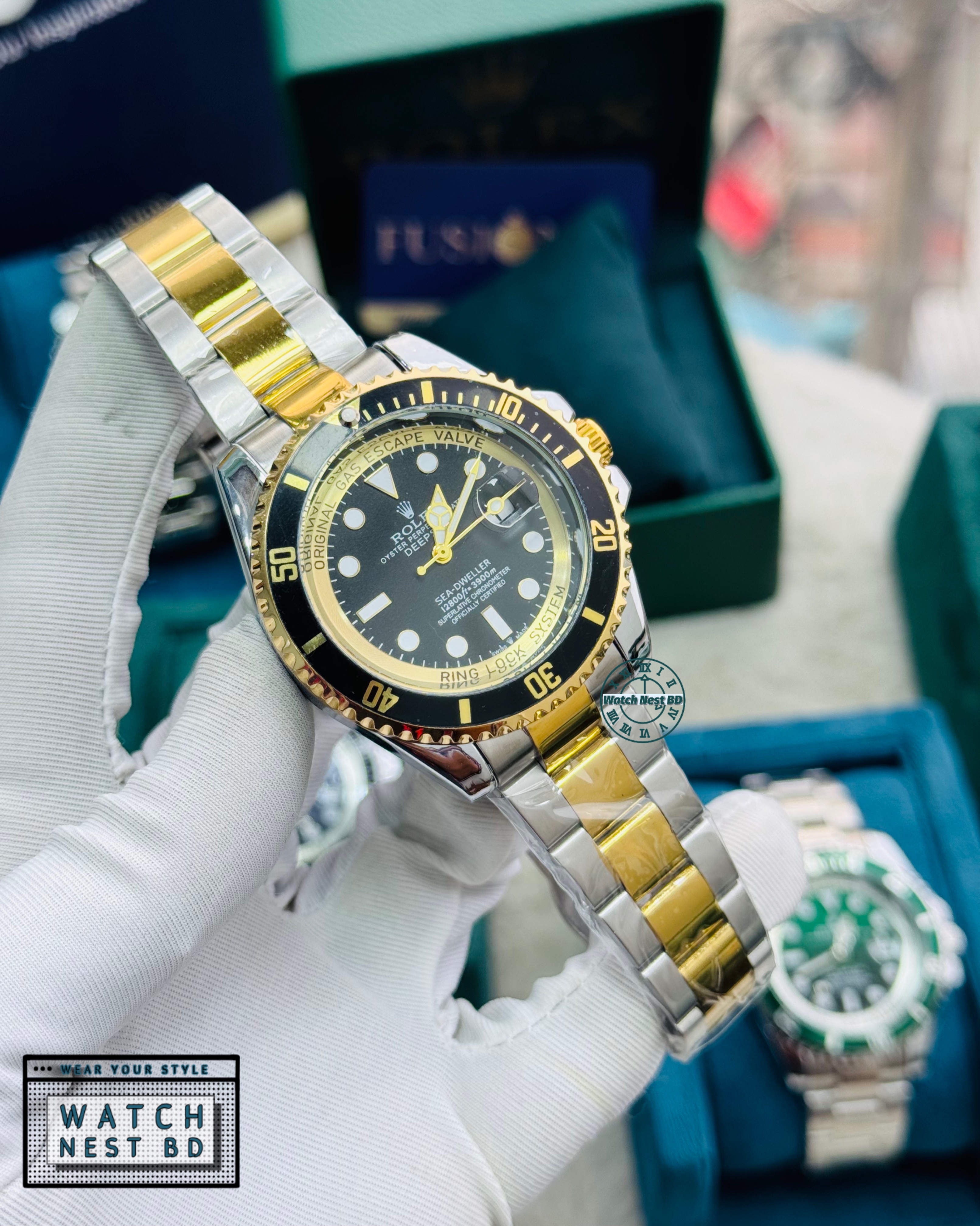 Rolex Sea Dweller Quartz Watch (AA Grade)