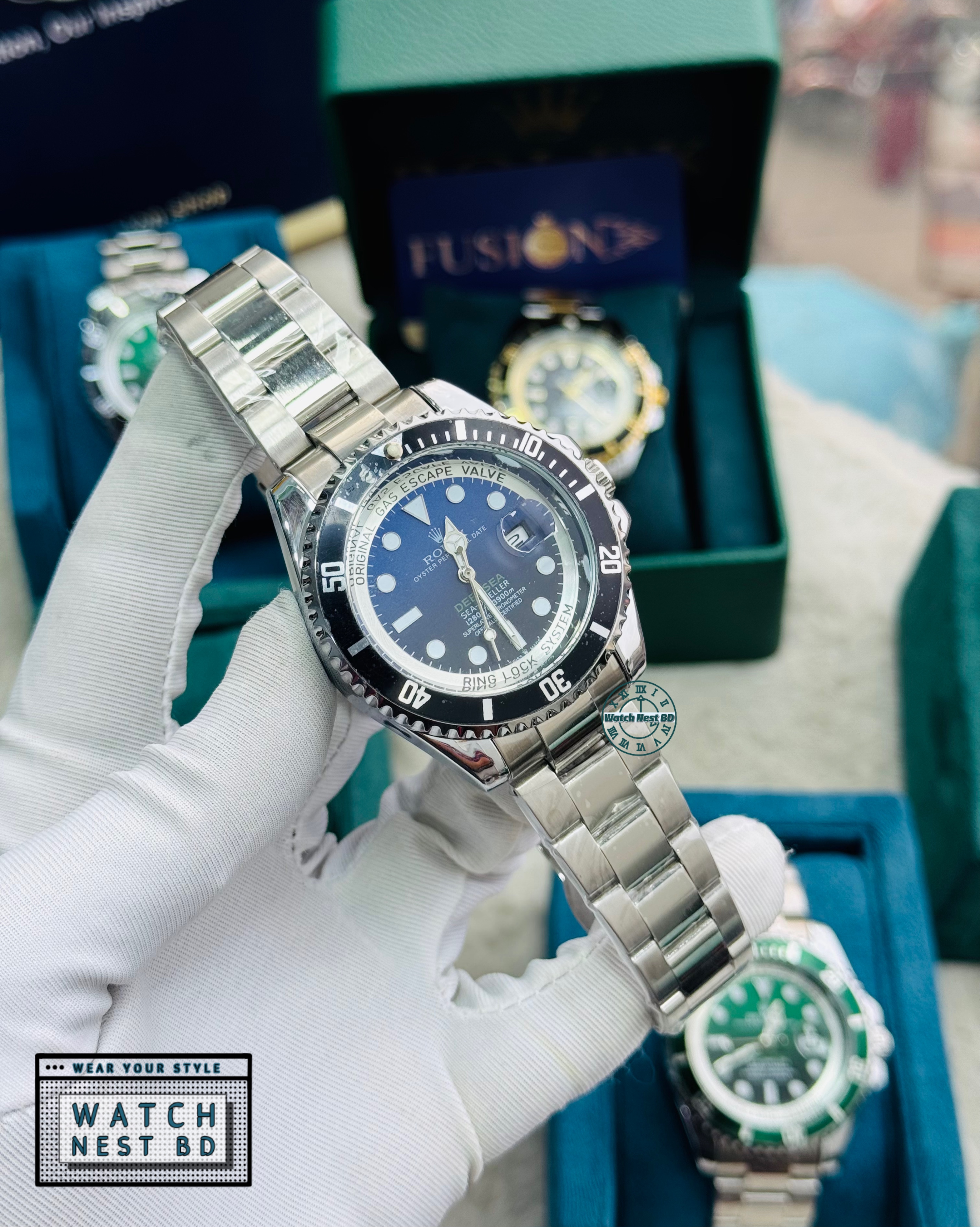 Rolex Sea Dweller Quartz Watch (AA Grade)