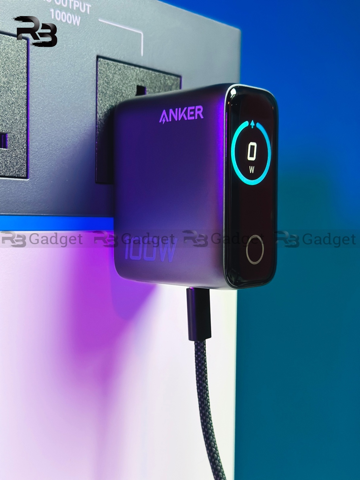 Anker Laptop Charger 140W | 4-Port | PD 3.1 | Touch Control | USB-C Cable (B2697) Chinese Version – Black_img_7