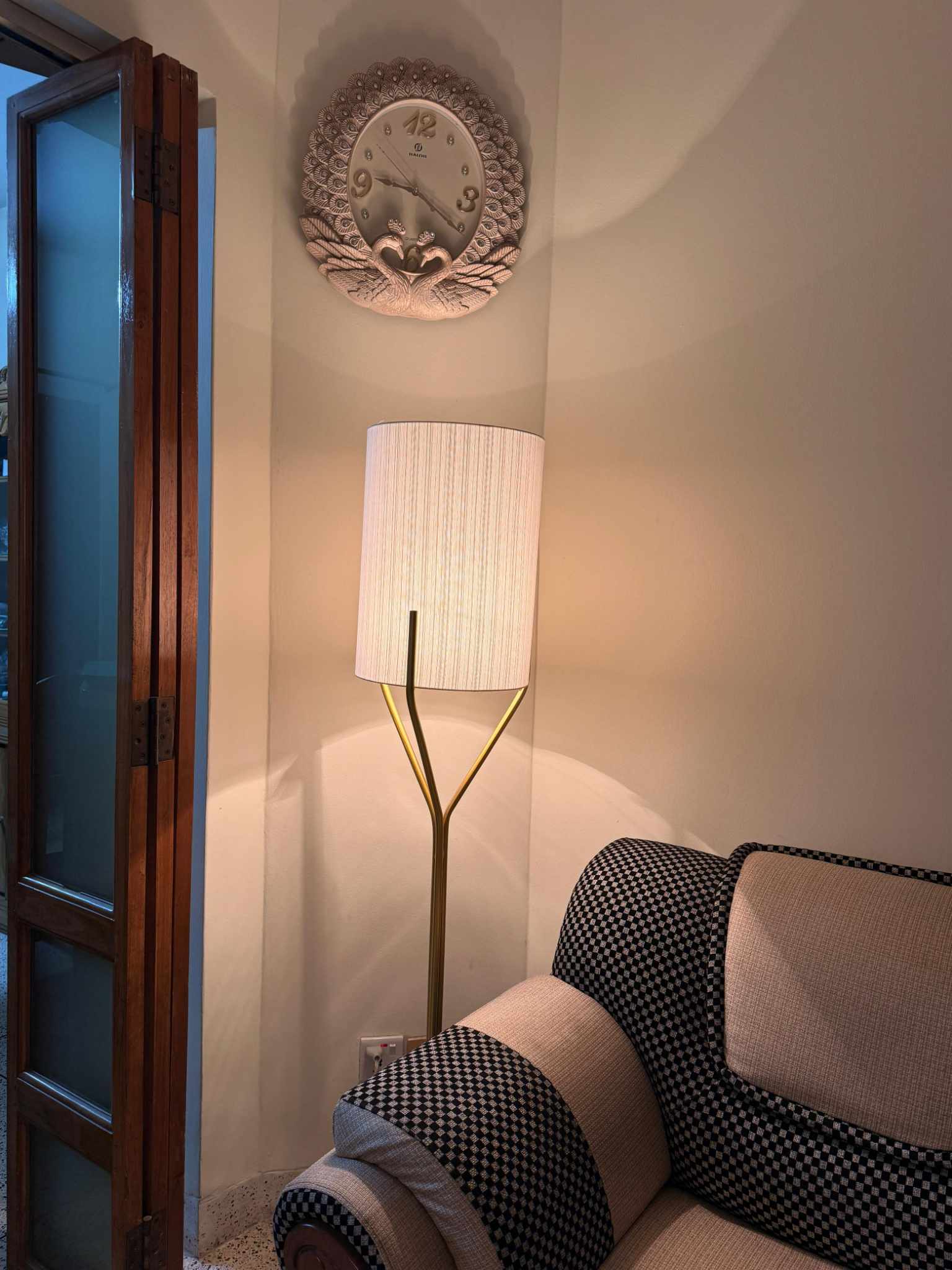 Iron Corner stand lamp_img_3