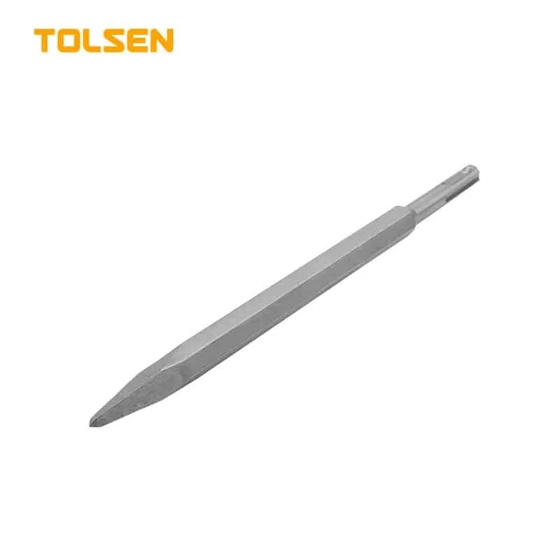 TOLSEN SDS Plus Pointed Chisel (14 x 250mm), Industrial Grade 75440_img_1