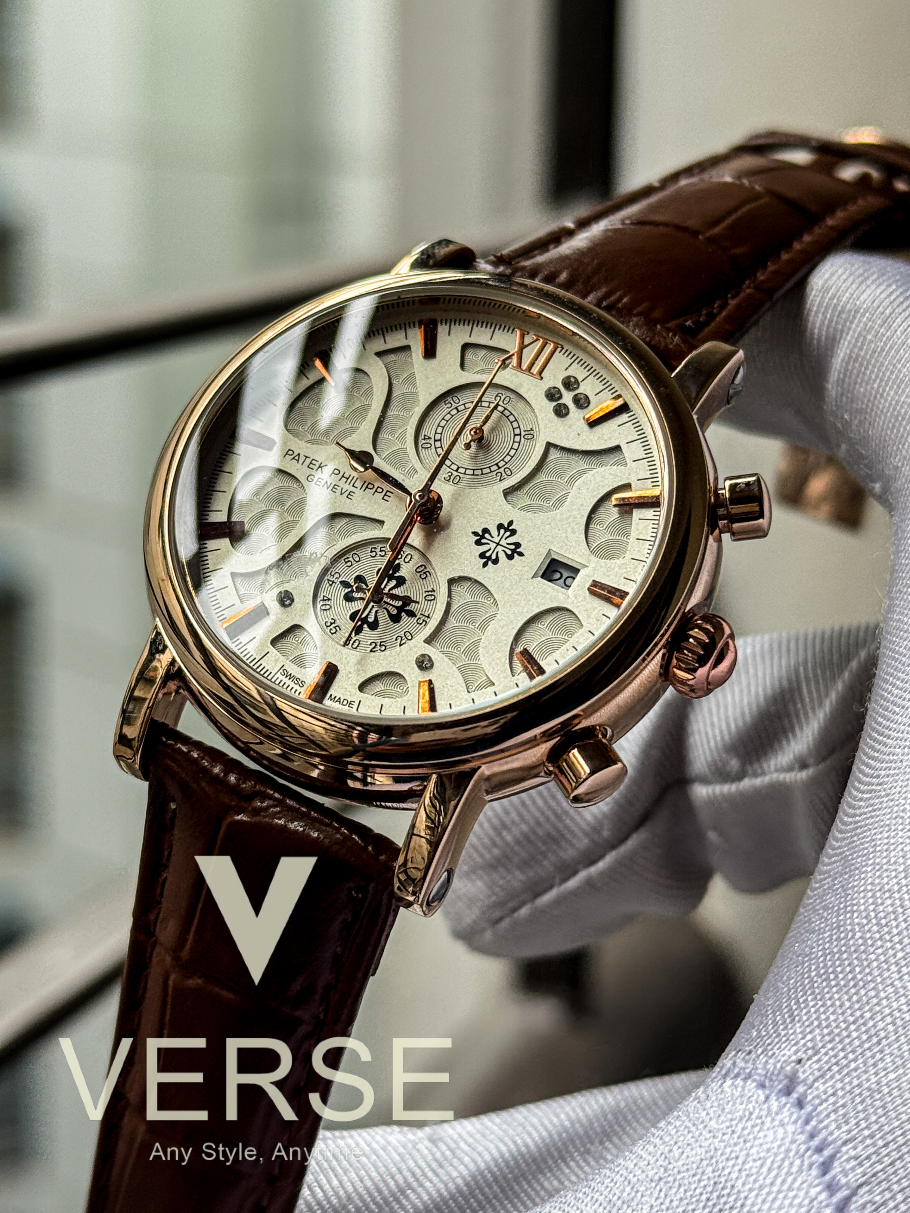 Patek Phlippe Chrnograph rose gold