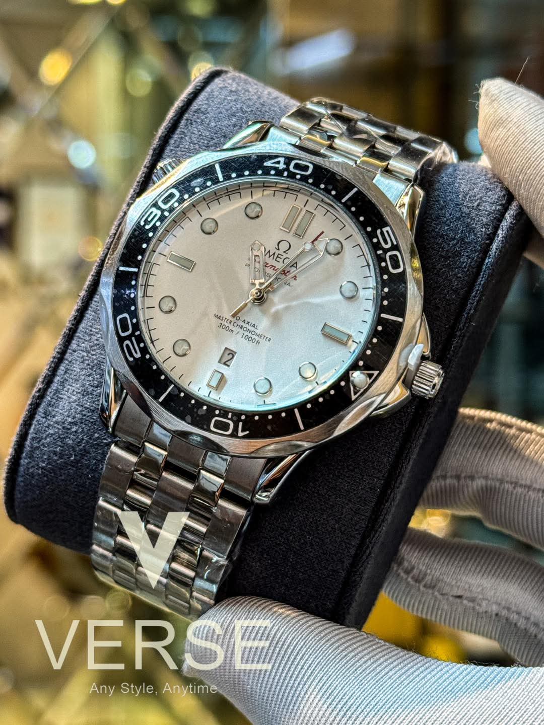 OMEGA Seamaster 300m white dial