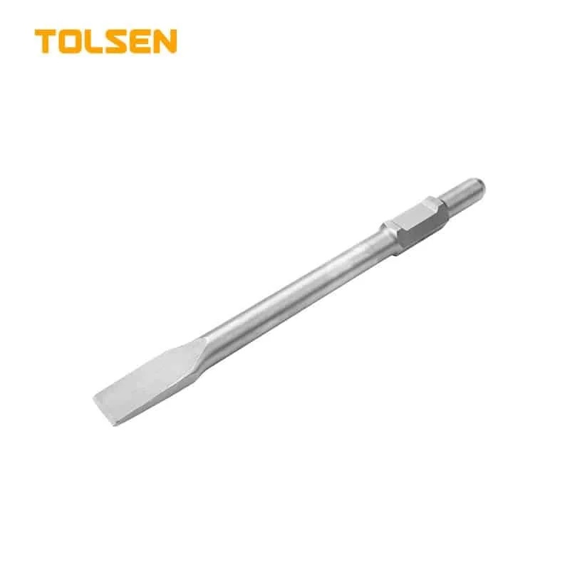 TOLSEN Hex Flat Chisel (30x410x35mm), Industrial Grade, Model: 75455_img_1