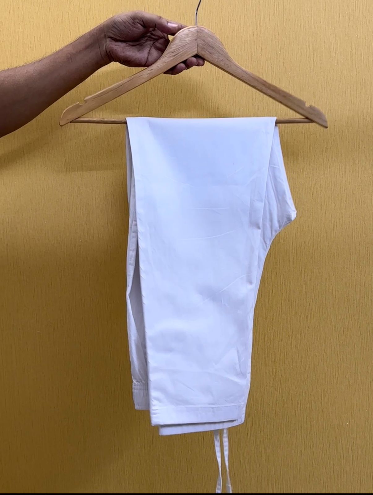 Premium Cotton White Pajama_img_2