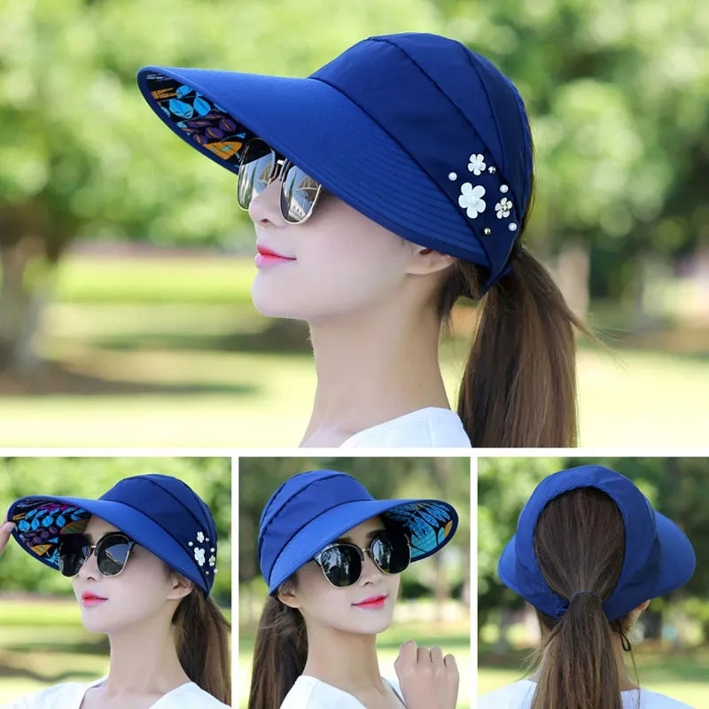 Women Sun Protected Cap