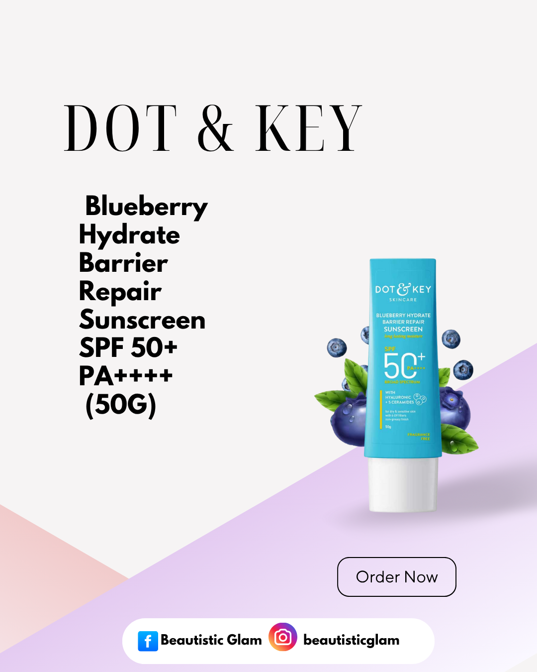 DOT & KEY  Blueberry Hydrate Barrier Repair Sunscreen_img_2