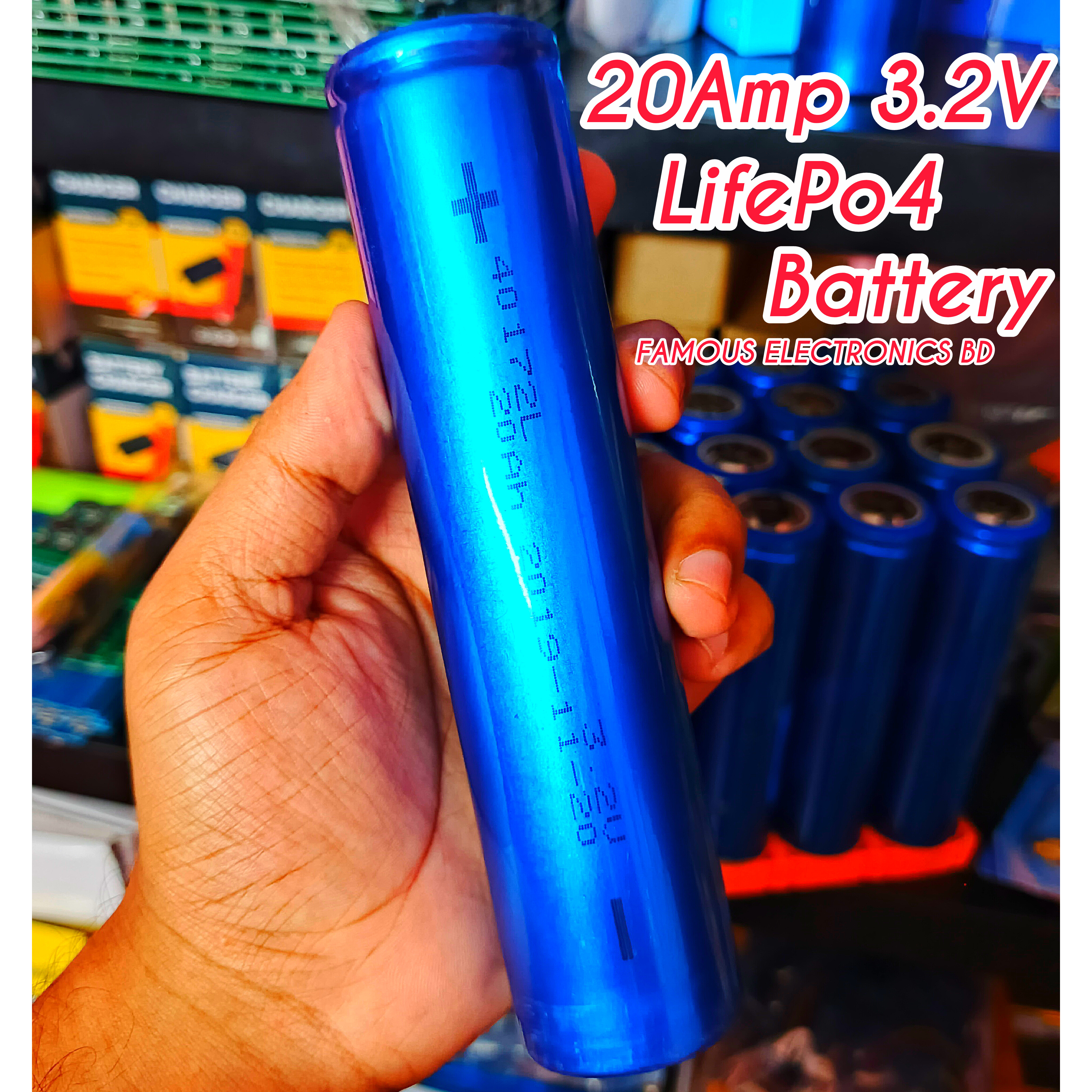 20Amp 3.2V USE লিথিয়াম ফসফেট ব্যাটারি