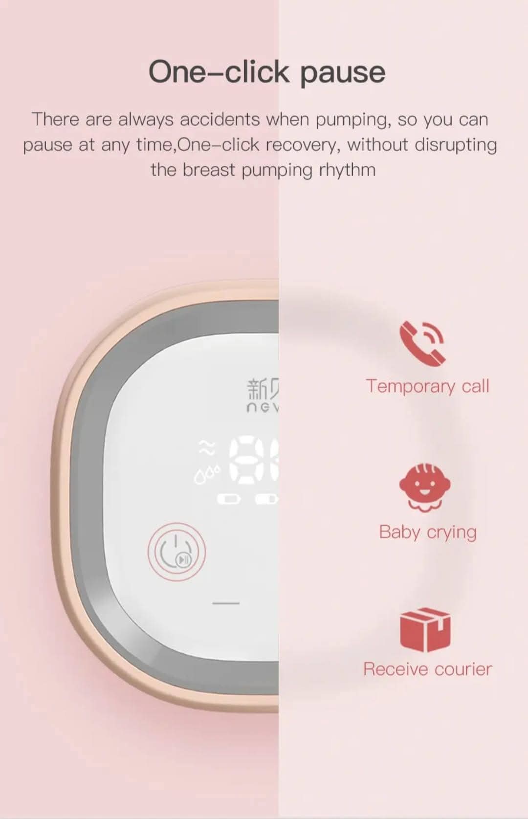 Ncvi single electric Rechargable breastpump. model- 8768_img_5