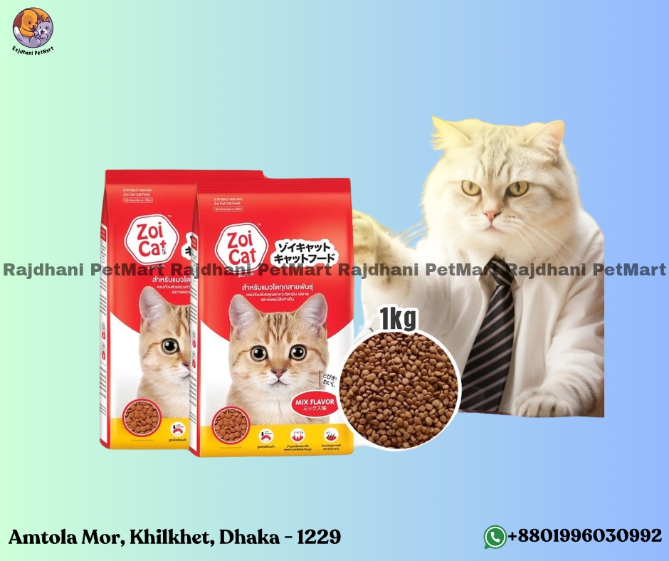 Zoi Adult Cat Food All Breed Mixed Flavor 1Kg