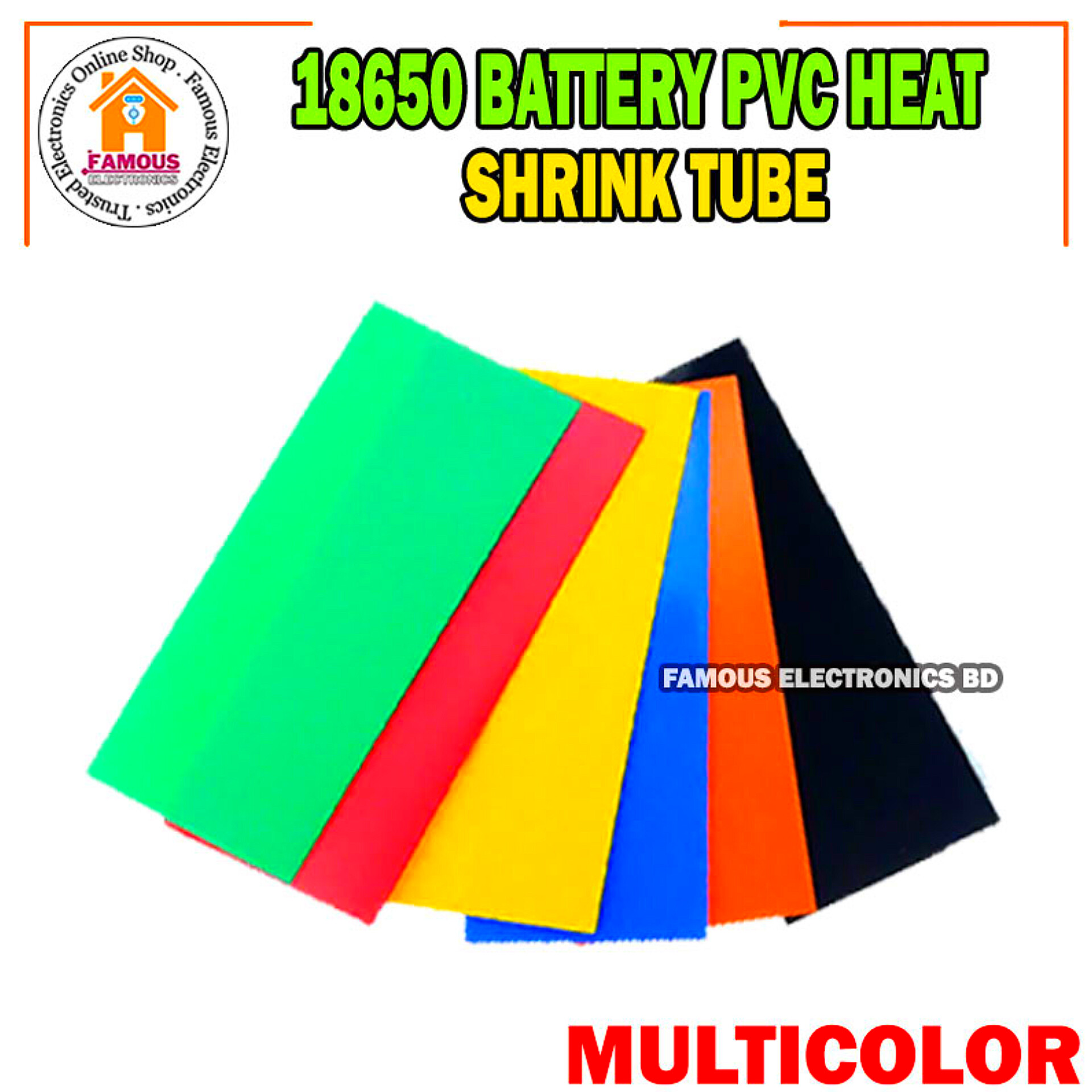 18650 Lithium-Ion Battery Wrap PVC Heat Shrink Tube (1PCS) Insulated Film Protect Case Pack Sleeving_img_7