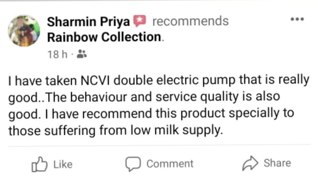 Ncvi Rechargable electric double breastpump.  Model- 8116_img_7