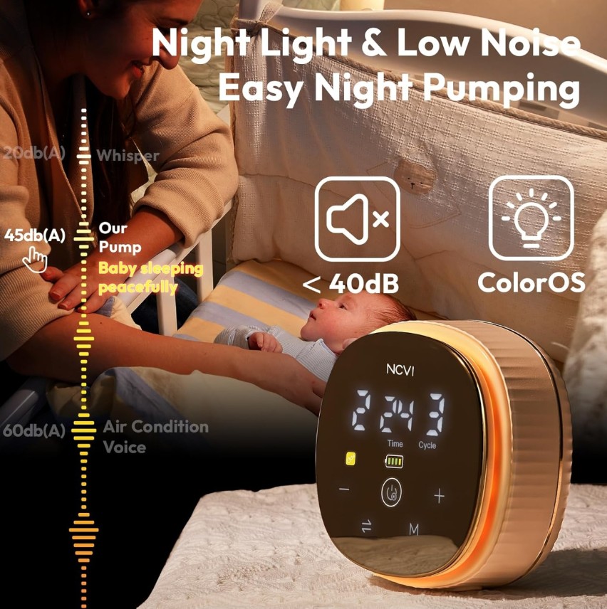 Ncvi Rechargable electric double breastpump.  Model- 8116_img_11