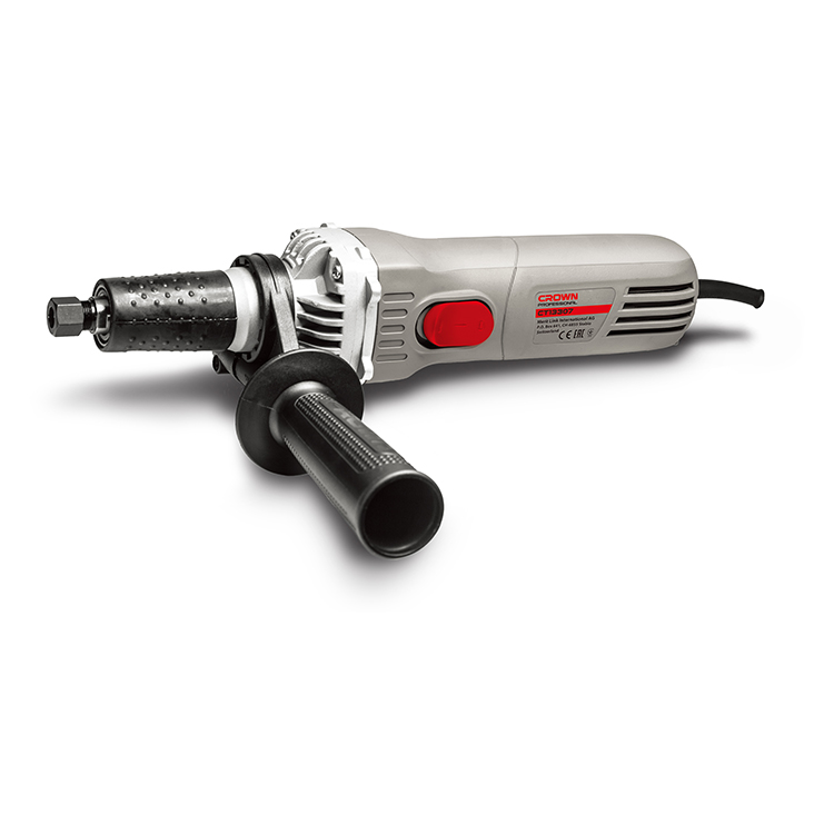 CROWN Professional Straight Die Grinder, Long neck, 600W, 6mm, 220-230V; Model: CT13307_img_0