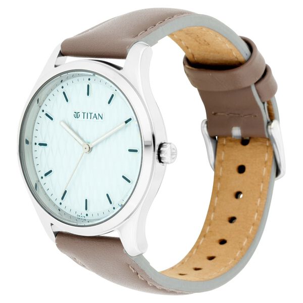 TITAN Women’s Leather Strap Analog Watch - 2639SL05_img_2