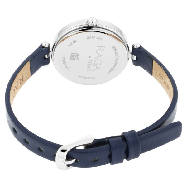 TITAN Women’s Leather Strap Analog Watch - 2606SL02_img_4