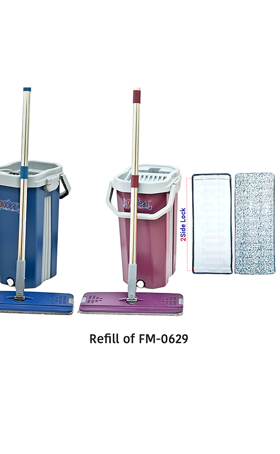 Microfiber Flat Mop Refill_FM-0629-R New Model ( 2 side lock )_img_0