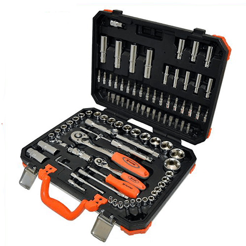 HARDEN 94PCS 1/2 & 1/4 inch DR. Socket Set Auto Tools Set 510694_img_1