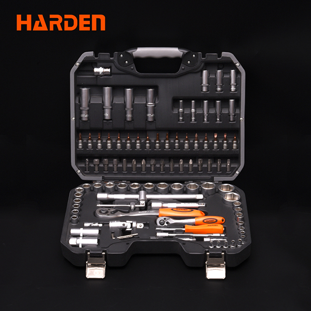 HARDEN 94PCS 1/2 & 1/4 inch DR. Socket Set Auto Tools Set 510694_img_2