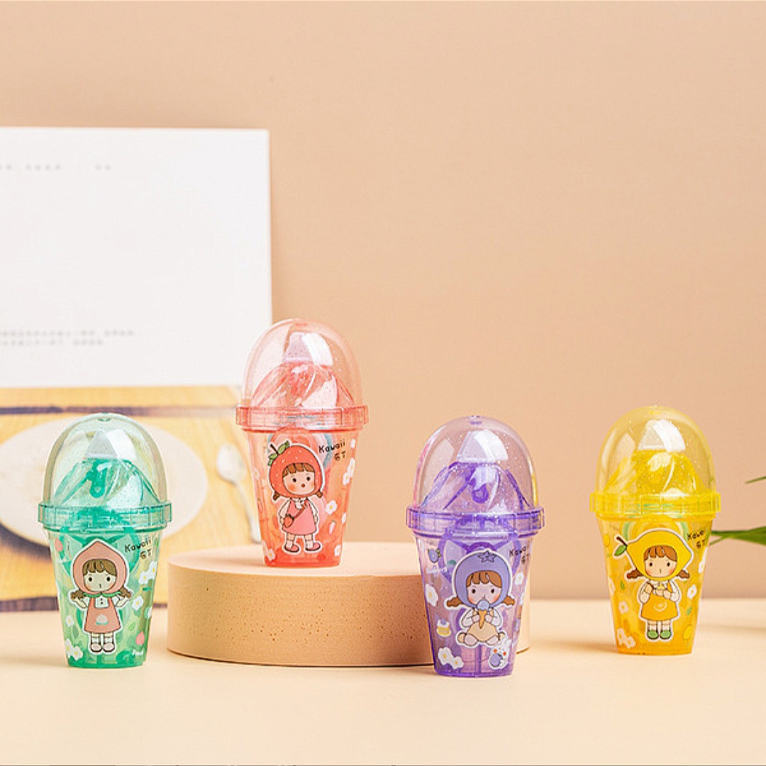 Dot Glue for Students' Use on Drink Bottles, Planner Transparent Double-Sided Tape