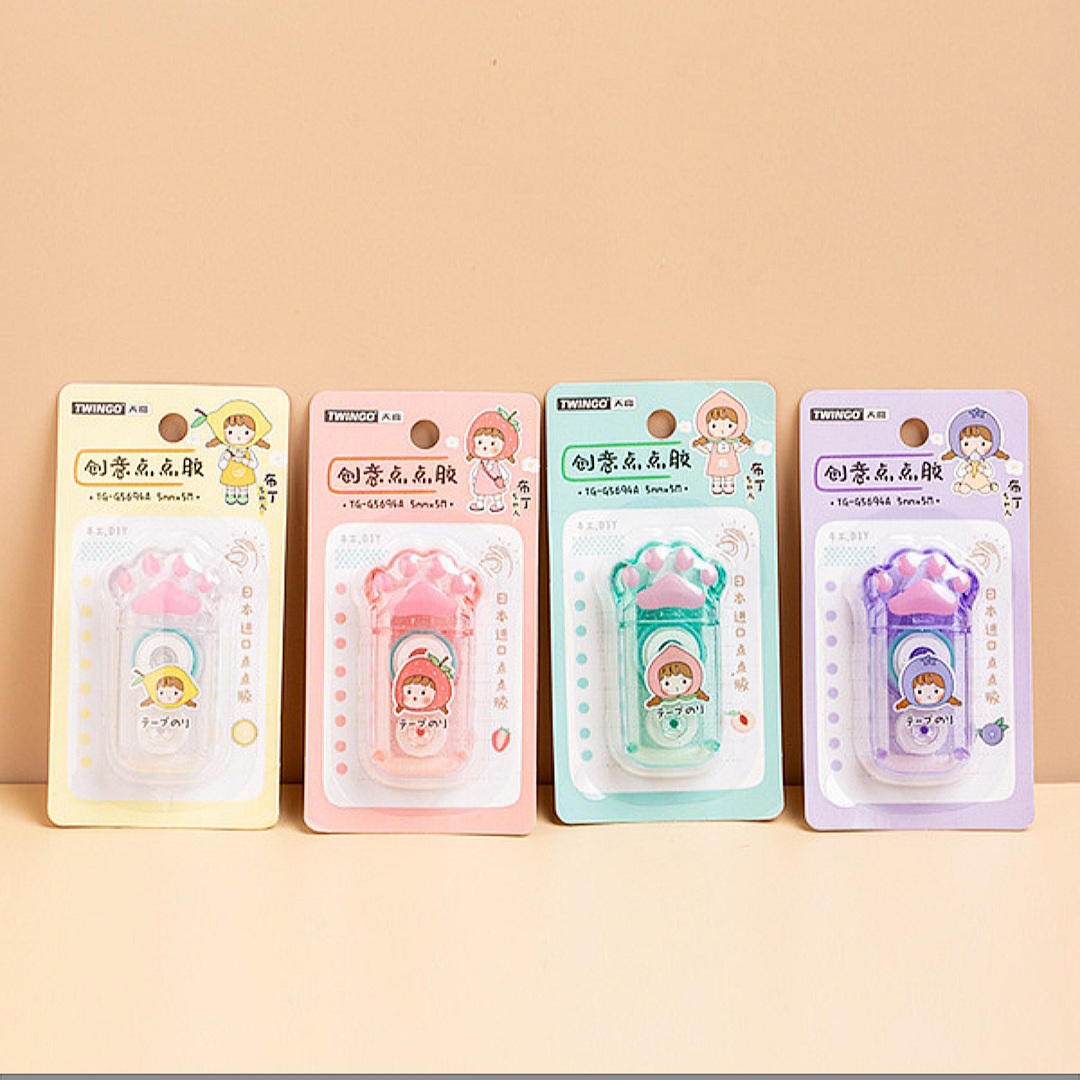 Dot Glue for Students' Use on Drink Bottles, Planner Transparent Double-Sided Tape_img_6