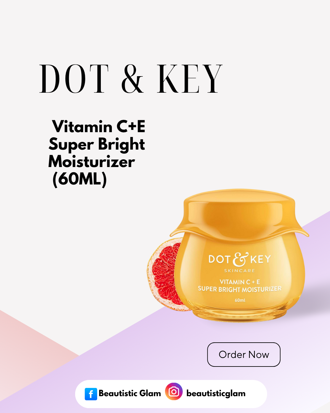 DOT & KEY  Vitamin C+E Super Bright Moisturizer