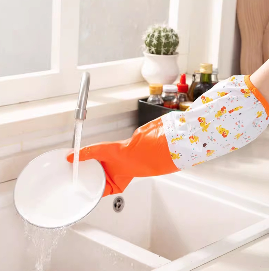 ডিশ-ওয়াশার এন্ড হ্যান্ড গ্লাভস-১ জোড়া।_img_7