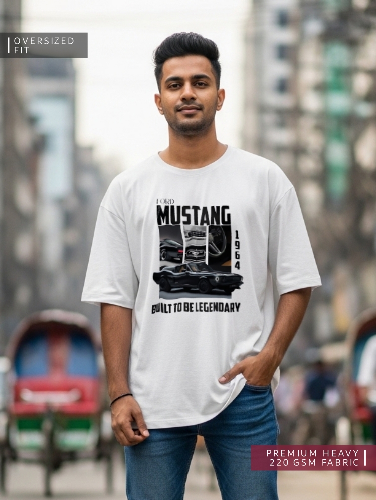 OS16 Mustang Oversized T-shirt