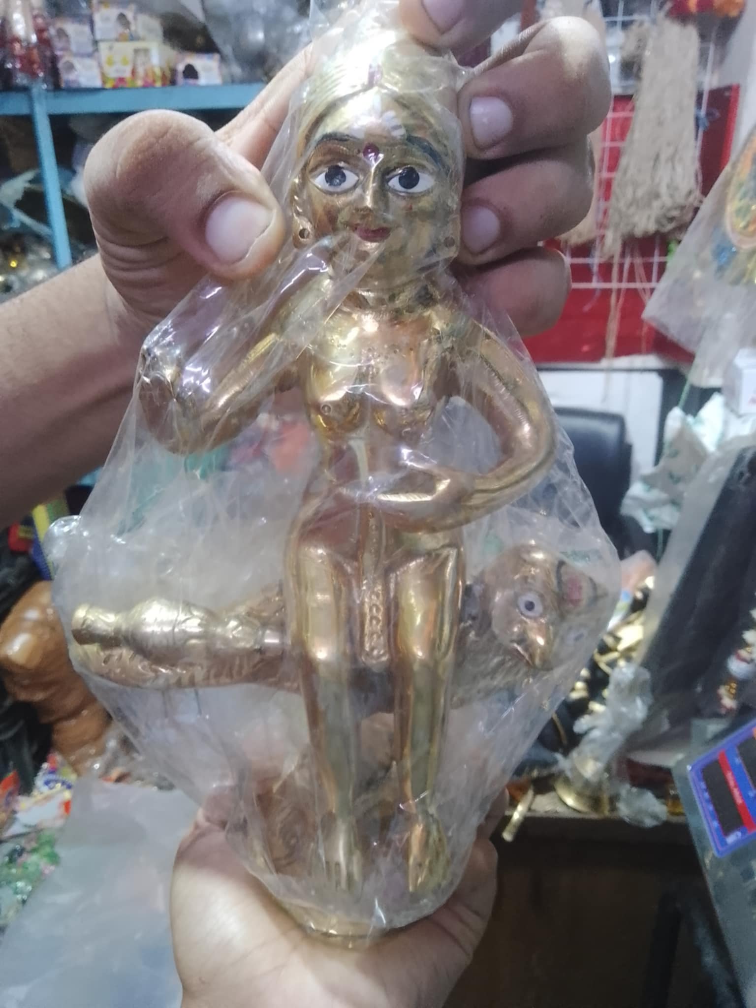 স্প্যাশাল পিতলের লক্ষী ঠাকুর - Image 1