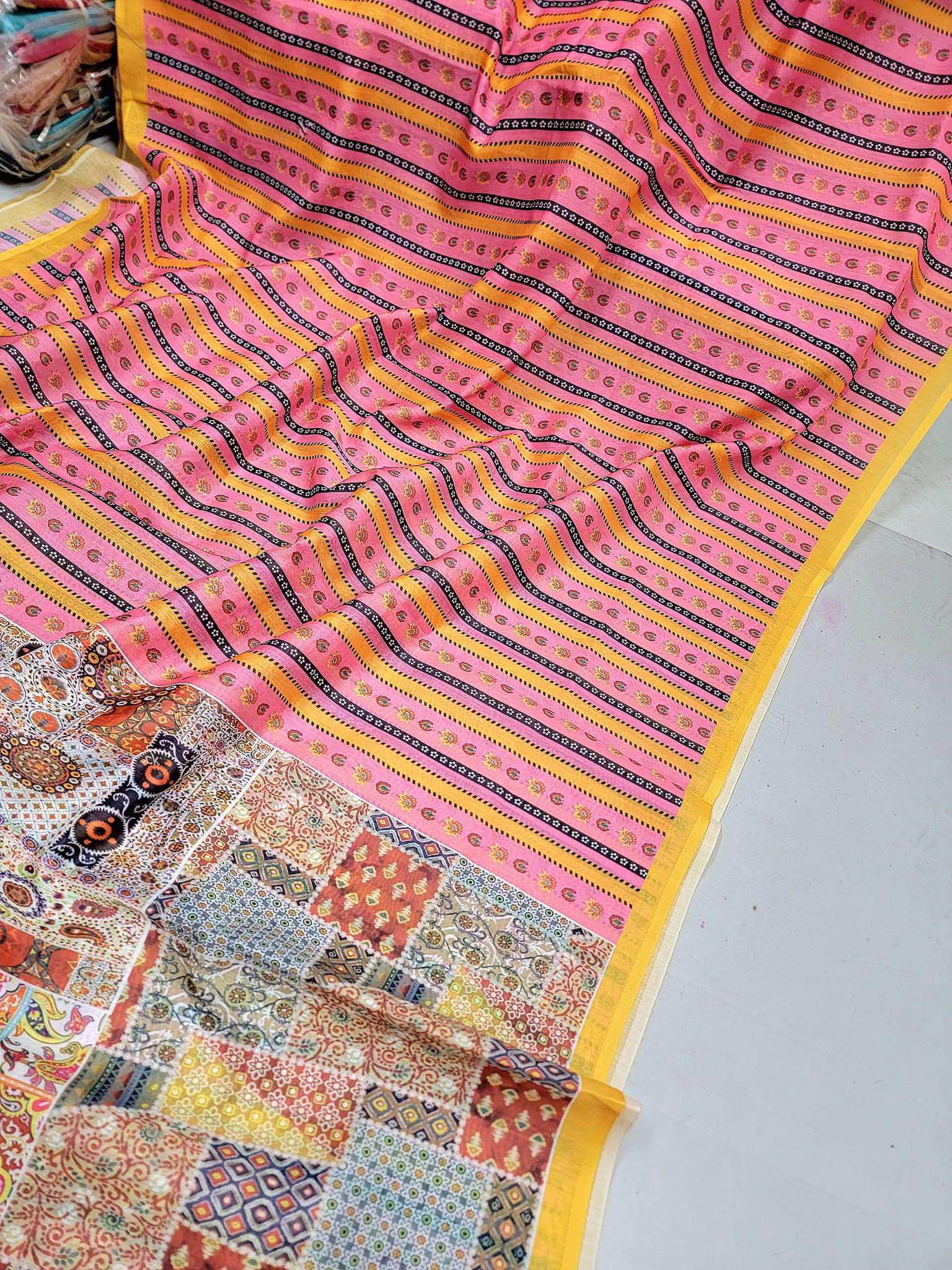 চান্দেরী সিল্ক শাড়ি - Image 1