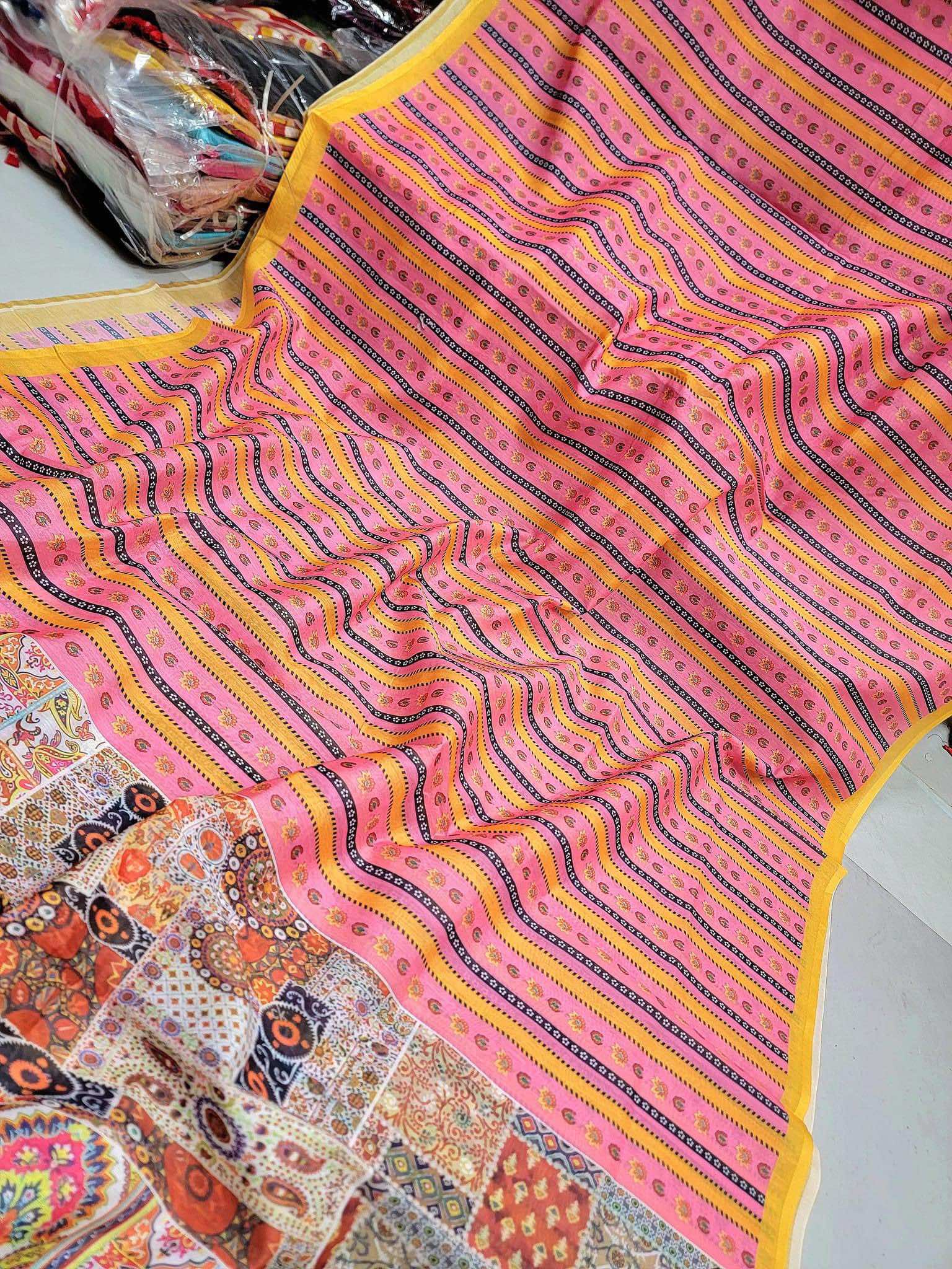 চান্দেরী সিল্ক শাড়ি - Image 2