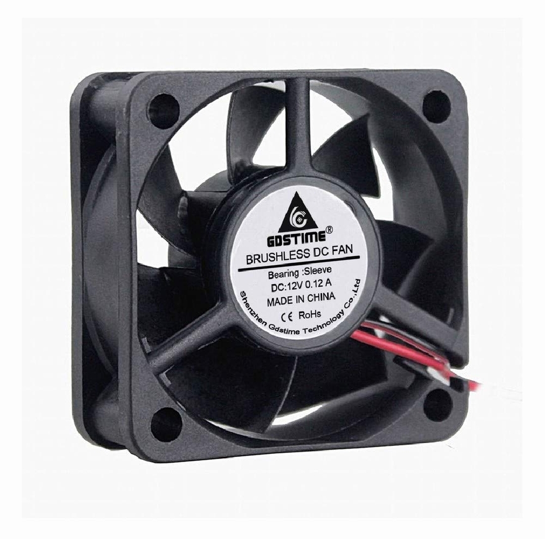 DC 12V 2-Inch Cooling Fan | Brushless DC Motor | High-Speed Silent Operation