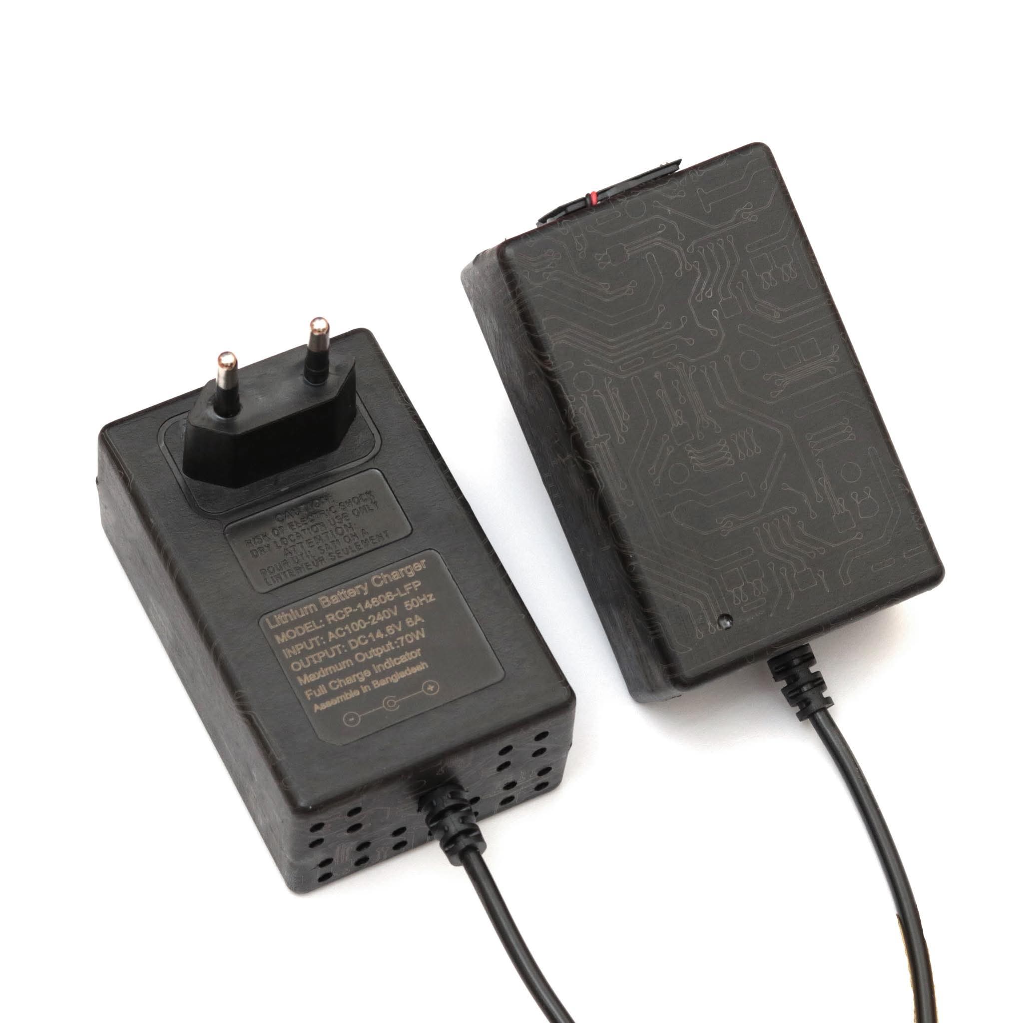 14.6V 6A LiFePO4 Battery Charger | 70W High-Speed Fast Charger | Built-in Cooling Fan_img_2