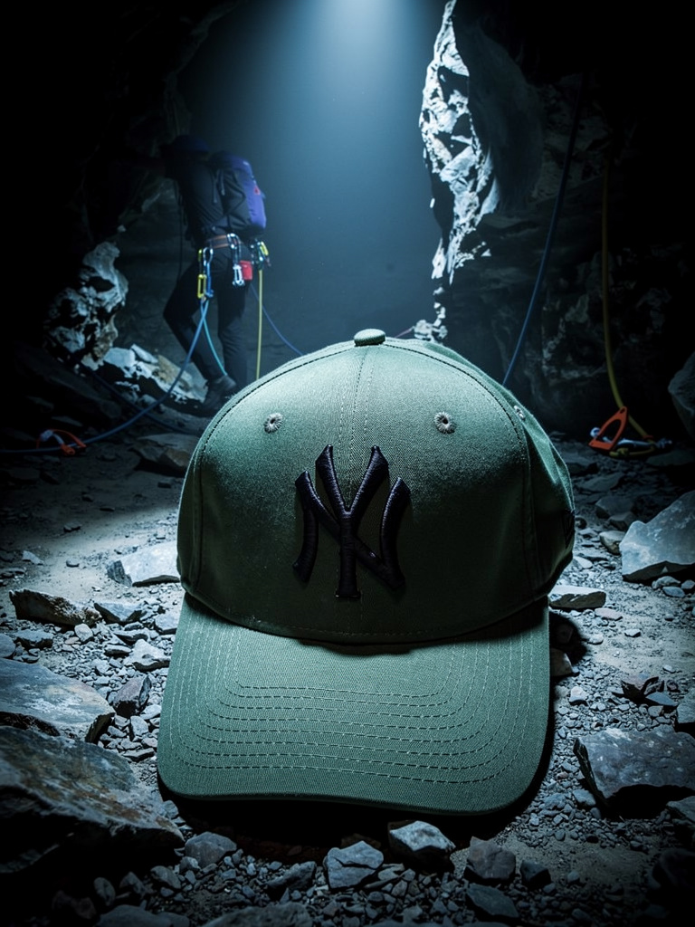 NY Adjustable Cotton Cap – Four Color Variants with Dual-Tone Logo_img_7